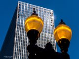 Street Lights and Skyscraper