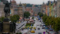 Wenzelsplatz Tilt-Shift